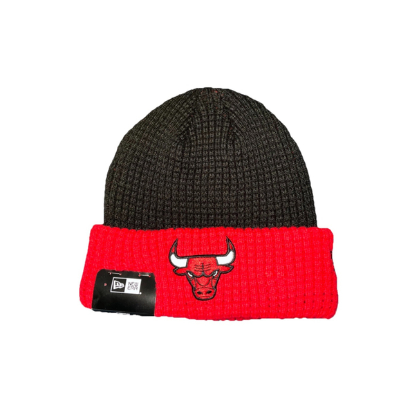 New Era Chicago Bulls Waffle Knit Hat - Picture 1 of 4